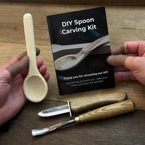 DIY 2-Piece Spoon Carving Kit for Beginners