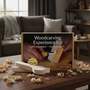 DIY 2-Piece Spoon Carving Kit for Beginners