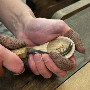 DIY 3-Piece Spoon Carving Kit for Beginners – Linden, Cherry & Oak Wood Blanks