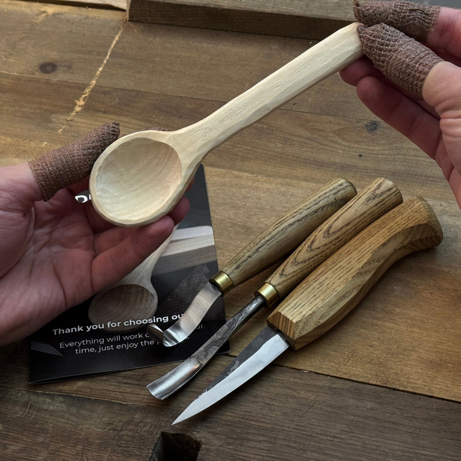 DIY 3-Piece Spoon Carving Kit