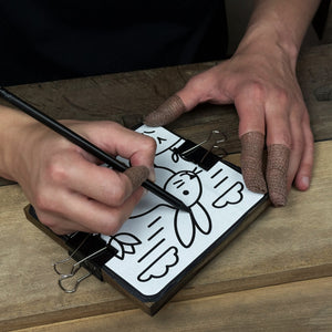 DIY Bunny Carving Kit – Wood Art Set with V-Chisel & Video Guide