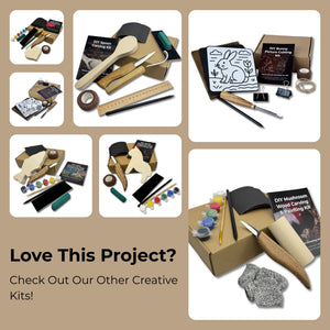DIY Glove Wood Carving & Painting Kit