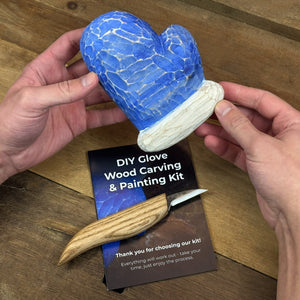 DIY Glove Wood Carving & Painting Kit