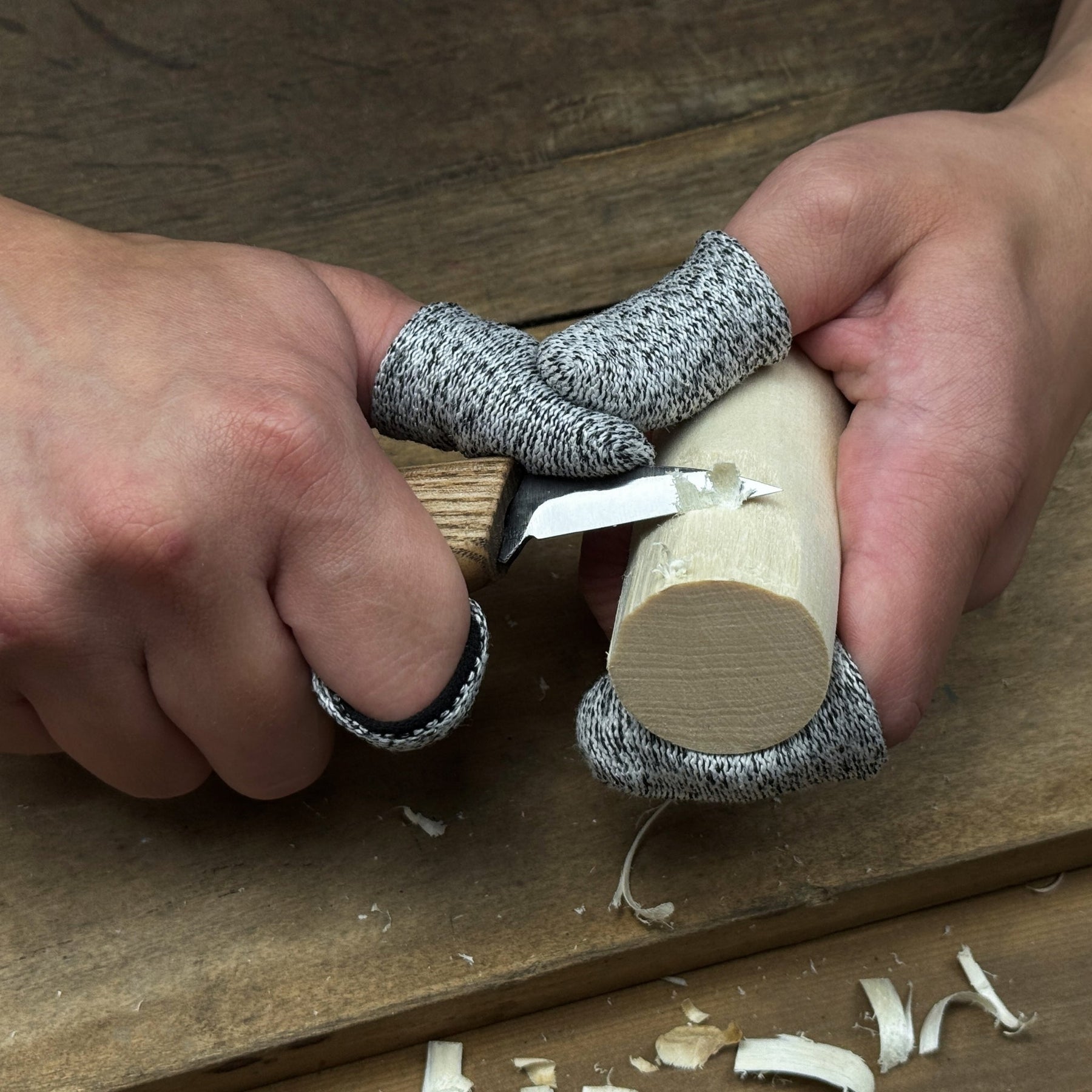 DIY Mushroom Wood Carving & Painting Kit