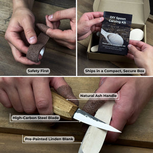 DIY Wood Carving Kit – Spoon Making Set for Beginners