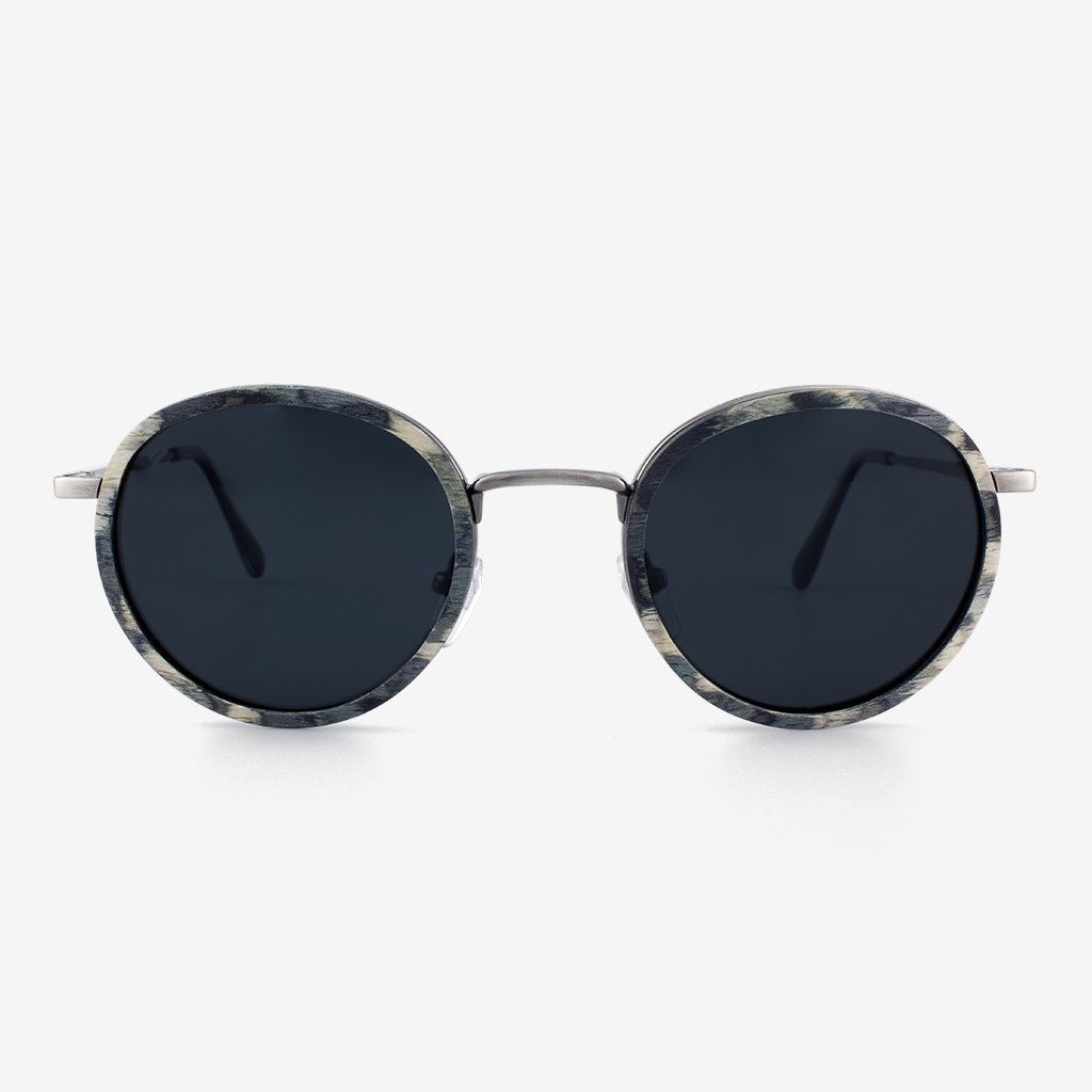 Dora - Metal & Wood Sunglasses