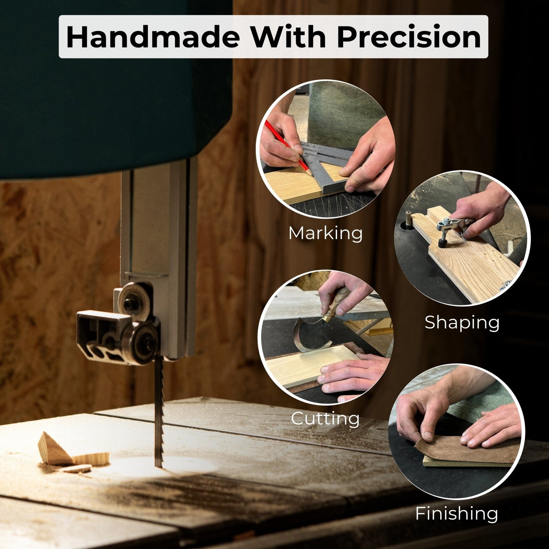 Double-Sided Leather Sharpening Strop with Polishing Paste