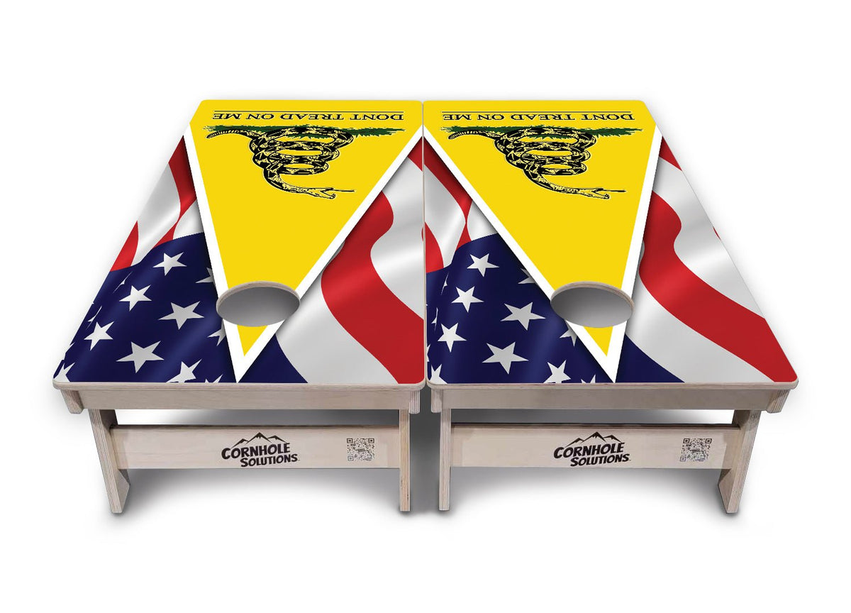 DTOM Triangle Cornhole Boards – Tournament Series