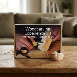 Duck Carving Kit - Complete Starter Whittling Kit for Beginners, Adults, Teens, and Kids