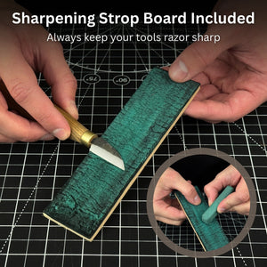 Duck Carving Kit - Complete Starter Whittling Kit for Beginners, Adults, Teens, and Kids