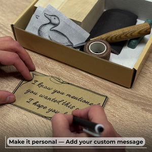 Duck Carving Kit - Complete Starter Whittling Kit for Beginners, Adults, Teens, and Kids