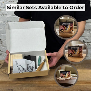 Elephant Carving Kit - Complete Starter Whittling Kit for Beginners, Adults, Teens, and Kids