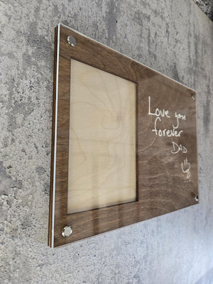 Engraved Handwriting Frame