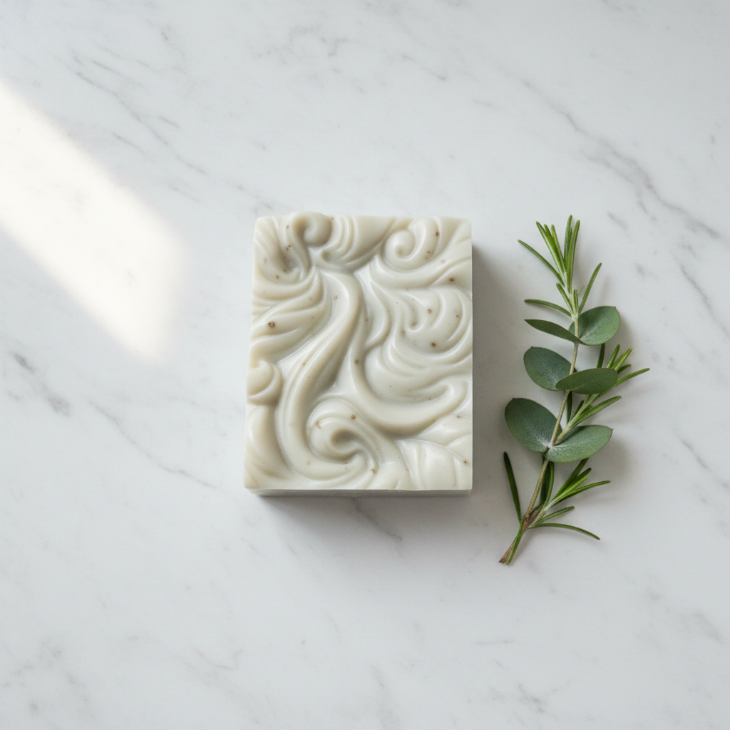 Handcrafted Soaps by SynEb French Green Clay Facial Bar - The Clay Collection
