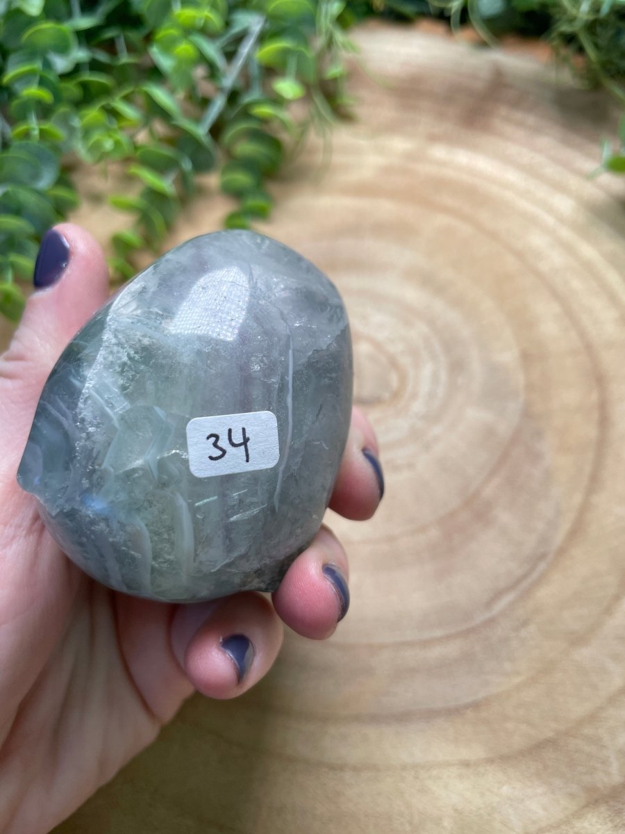 Fluorite Fae Head (chipped)