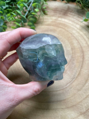 Fluorite Fae Head (chipped)