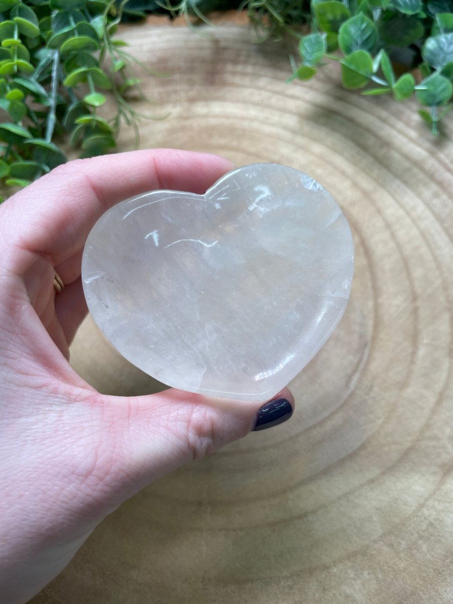 Fluorite Heart Trinket Dish
