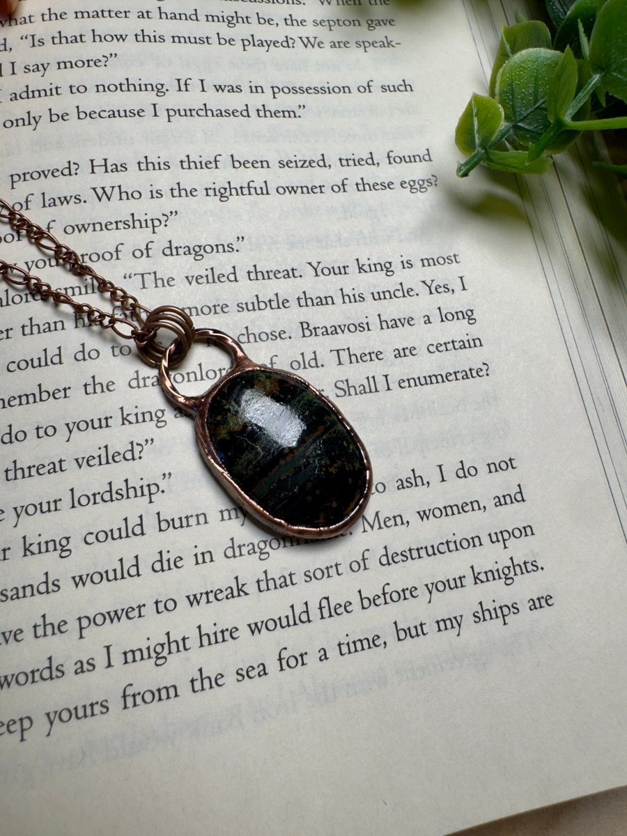Fluorite Root Necklace