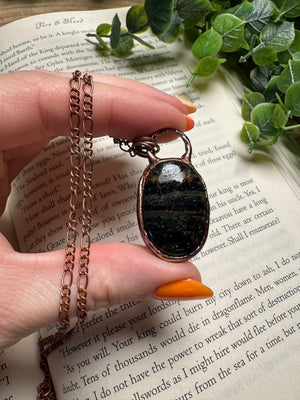 Fluorite Root Necklace