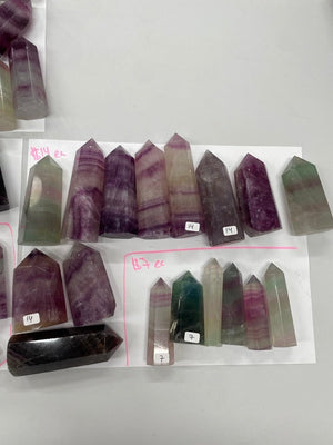 Fluorite Tower (may have minor scratches and chips)