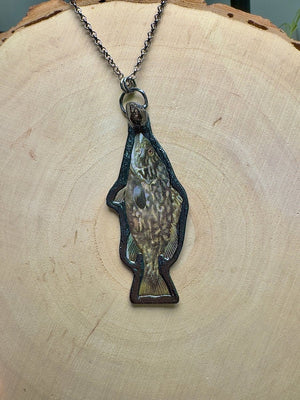 Gag and Quartz Diamond Necklace