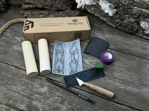 Gnome Carving Kit - Complete Starter Whittling Kit for Beginners, Adults, Teens, and Kids