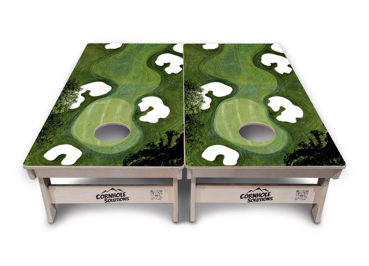 Golf Course Cornhole Boards – Tournament Series