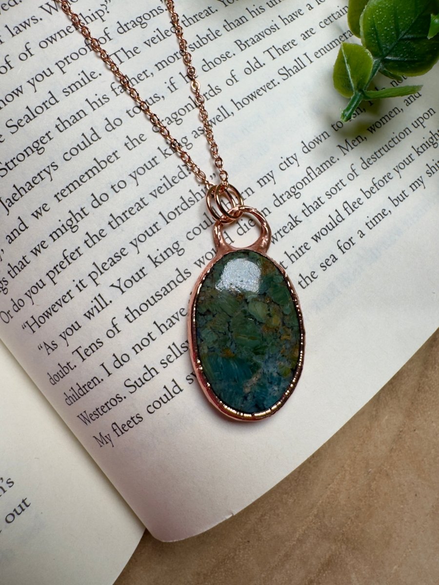 Green Agate Necklace