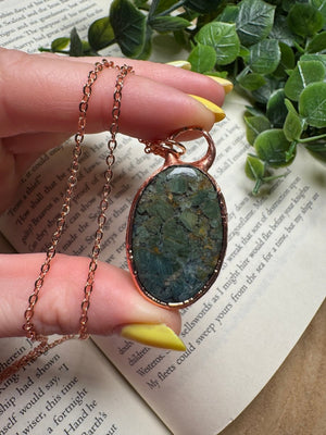 Green Agate Necklace