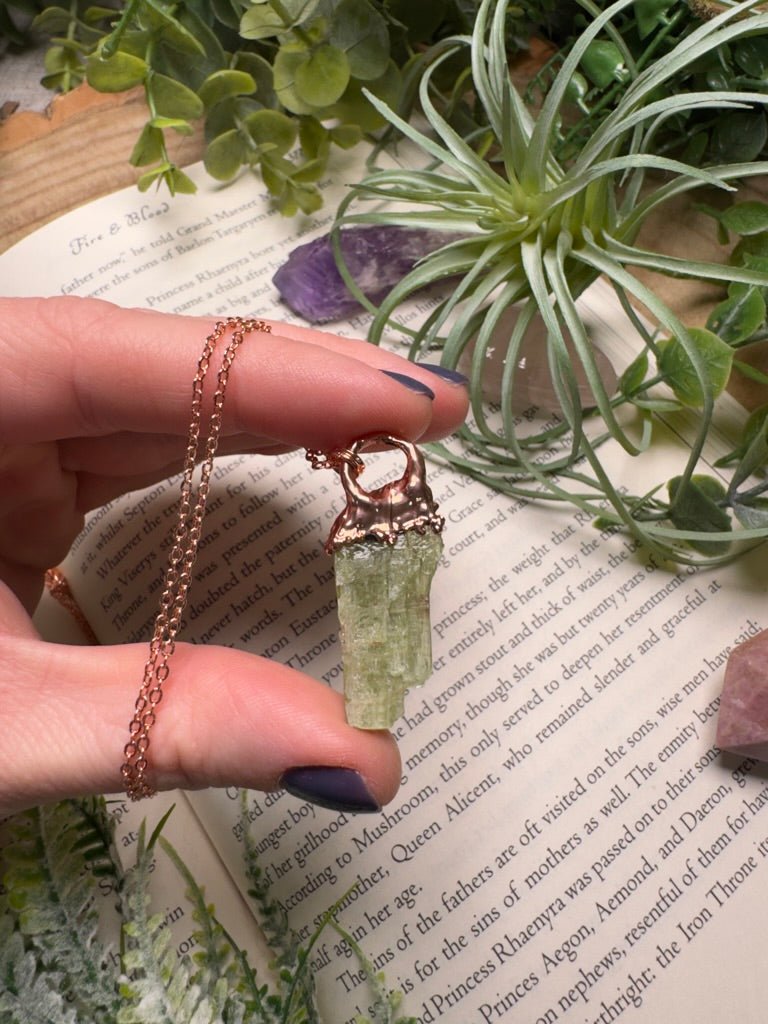 Green Kyanite Necklace