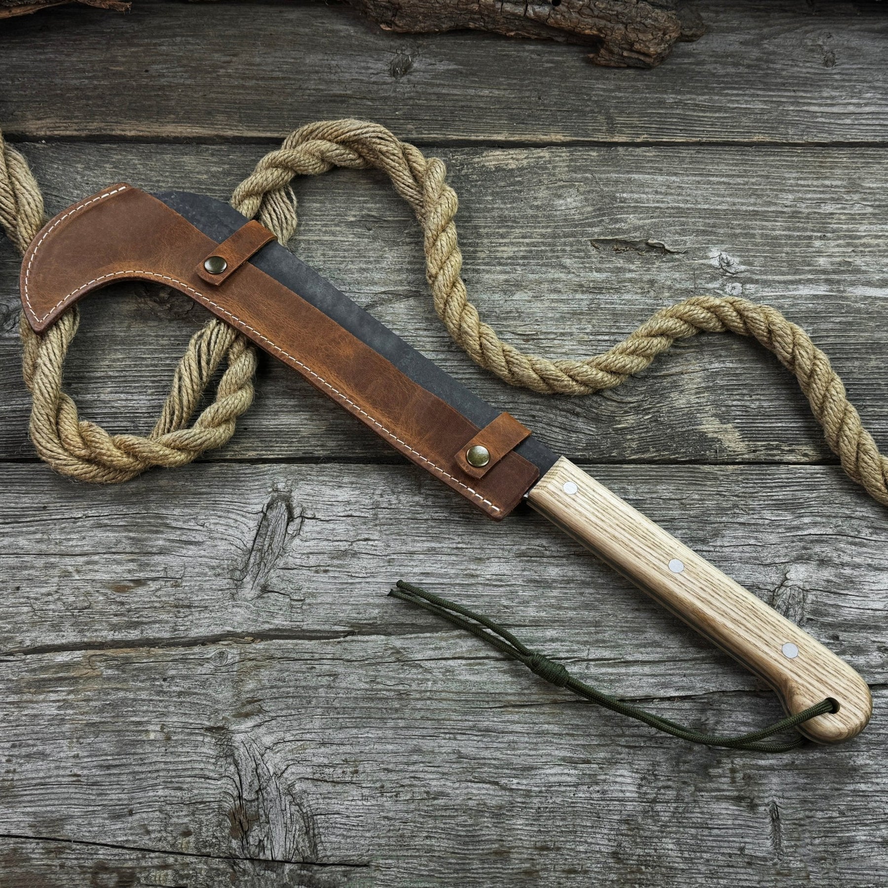 Hand-Forged Bushcraft Knife, 27 cm (10.6 inches)
