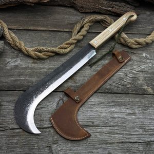 Hand-Forged Bushcraft Knife, 27 cm (10.6 inches)
