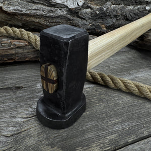 Hand-Forged Double Blacksmith's Hammer, 1.5 kg (3.3 lbs)