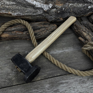 Hand-Forged Double Blacksmith's Hammer, 1.5 kg (3.3 lbs)