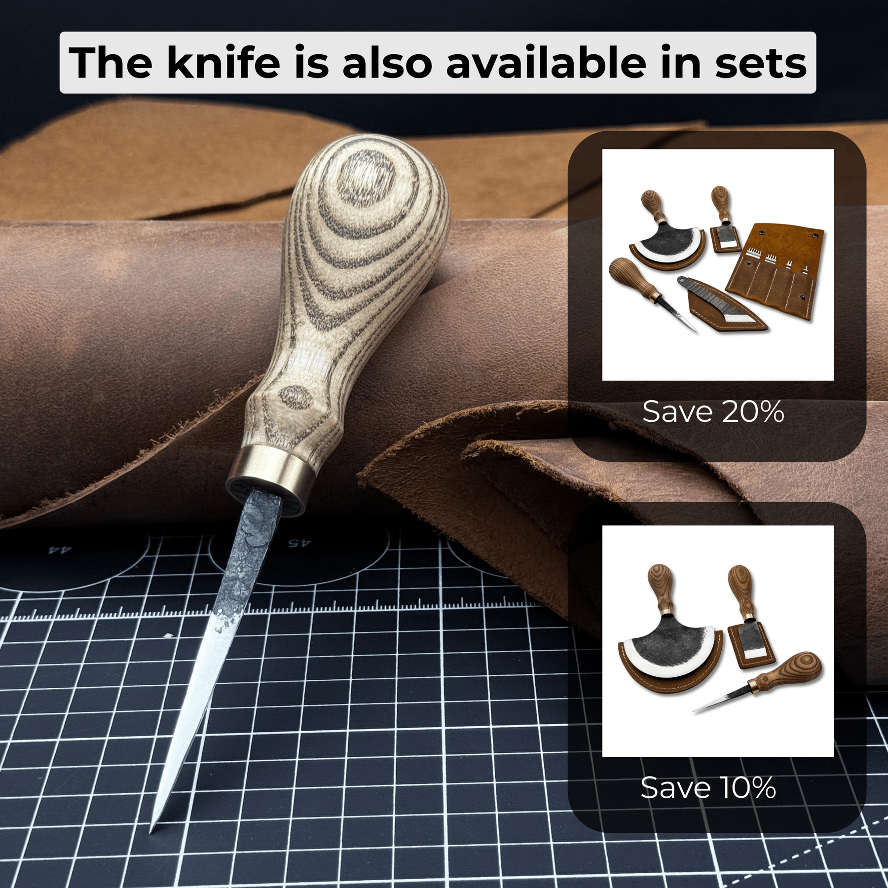Hand-Forged Leather Awl