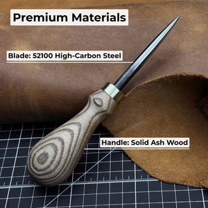 Hand-Forged Leatherworking Awl