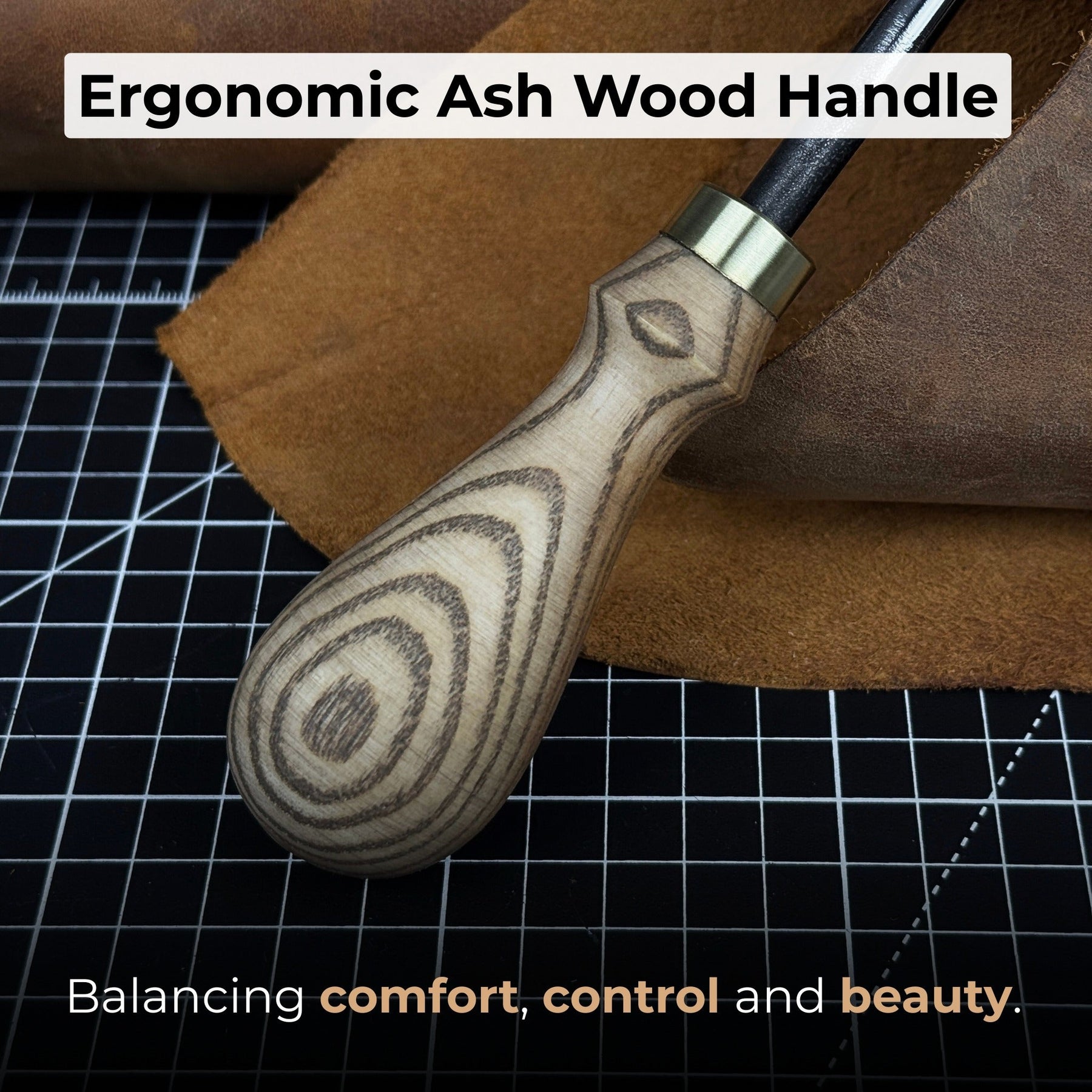 Hand-Forged Leatherworking Awl