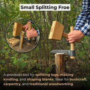 Hand-Forged Splitting Froe, Blade - 15.5 cm (6.1 inches)