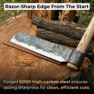 Hand-Forged Splitting Froe, Blade - 25.5 cm (10 inches)