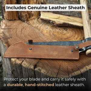 Hand-Forged Splitting Froe, Blade - 25.5 cm (10 inches)