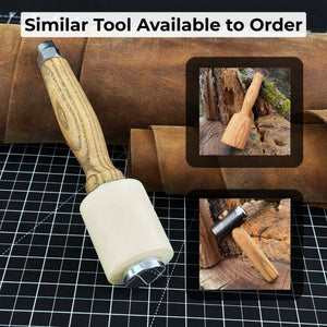 Handmade Mallet with Nylon Head, 21.5 cm (8.46 inches)