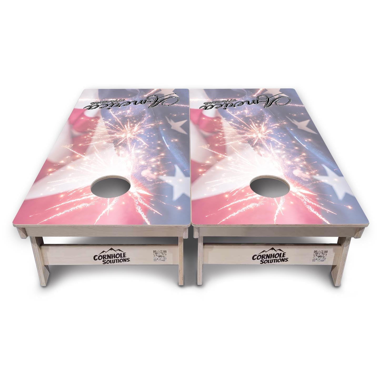 America 1776-2026 Cornhole Boards - Professional Tournament Series "Limited Edition" Cornhole Solutions