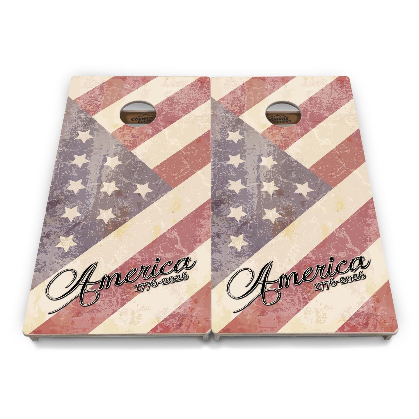 America 1776-2026 Cornhole Boards - Professional Tournament Series "Limited Edition" Cornhole Solutions