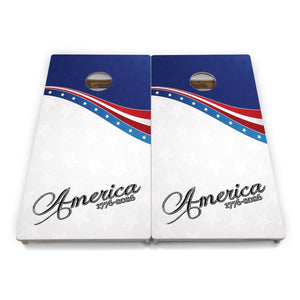 America 1776-2026 Cornhole Boards - Professional Tournament Series "Limited Edition" Cornhole Solutions