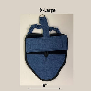 Hen Holster Chicken Diaper Harness with Permanent Sewn-in Liner (Duck Diaper, Goose Diaper, Parrot Diaper)