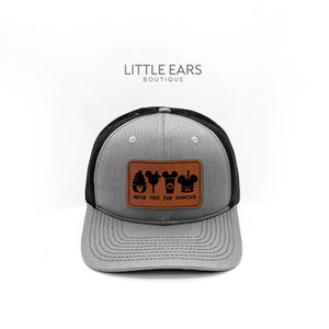 Here for the Snacks Trucker Hat