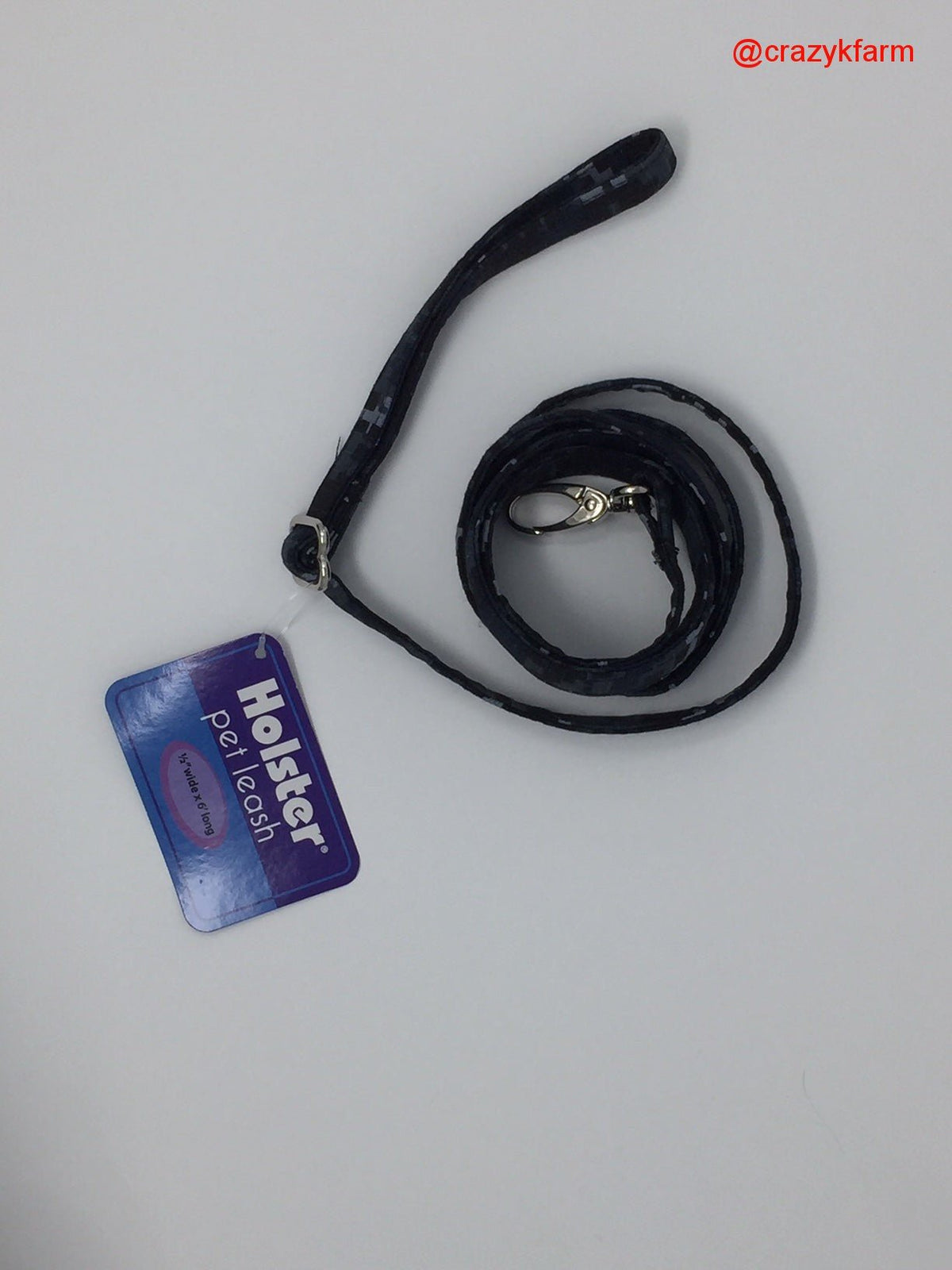 Holster Cotton Pet Leash by Crazy K Farm, product photo 5 of 29