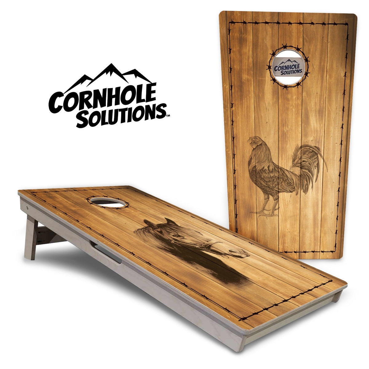 Barnyard Cornhole Boards – Tournament Series