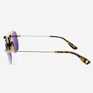 Hudson - Metal & Wood Sunglasses