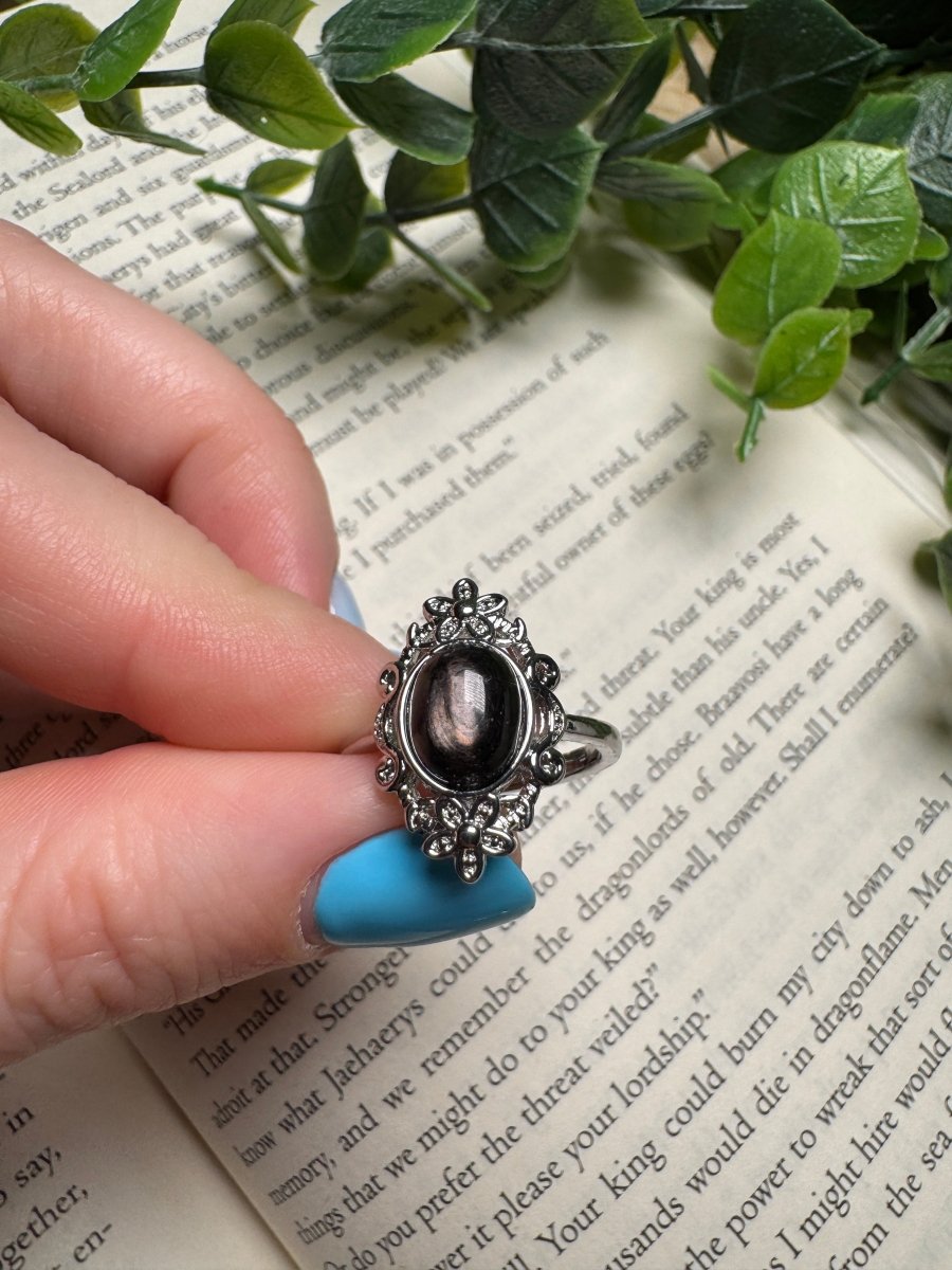 Hypersthene Adjustable Ring